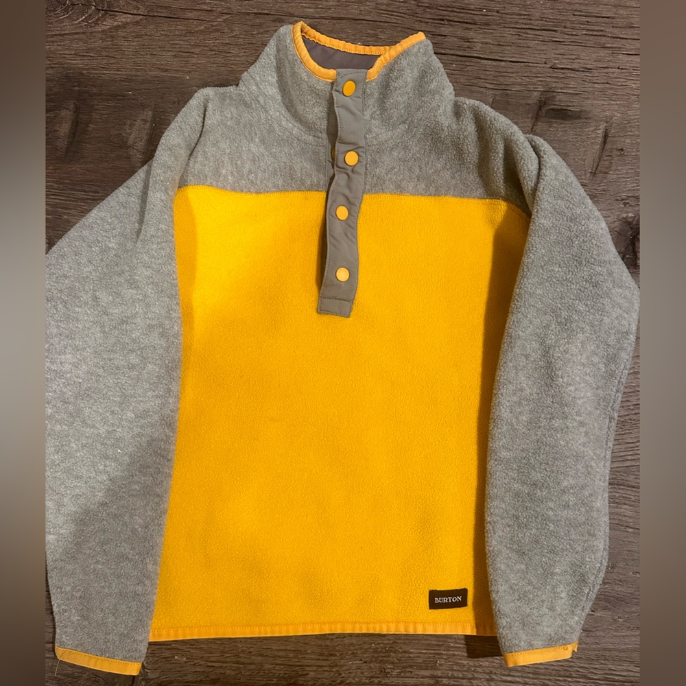 ☃️🌟❄️Kids' Burton Cinder Fleece Anorak☃️🌟❄️ Size BOYS SMALL